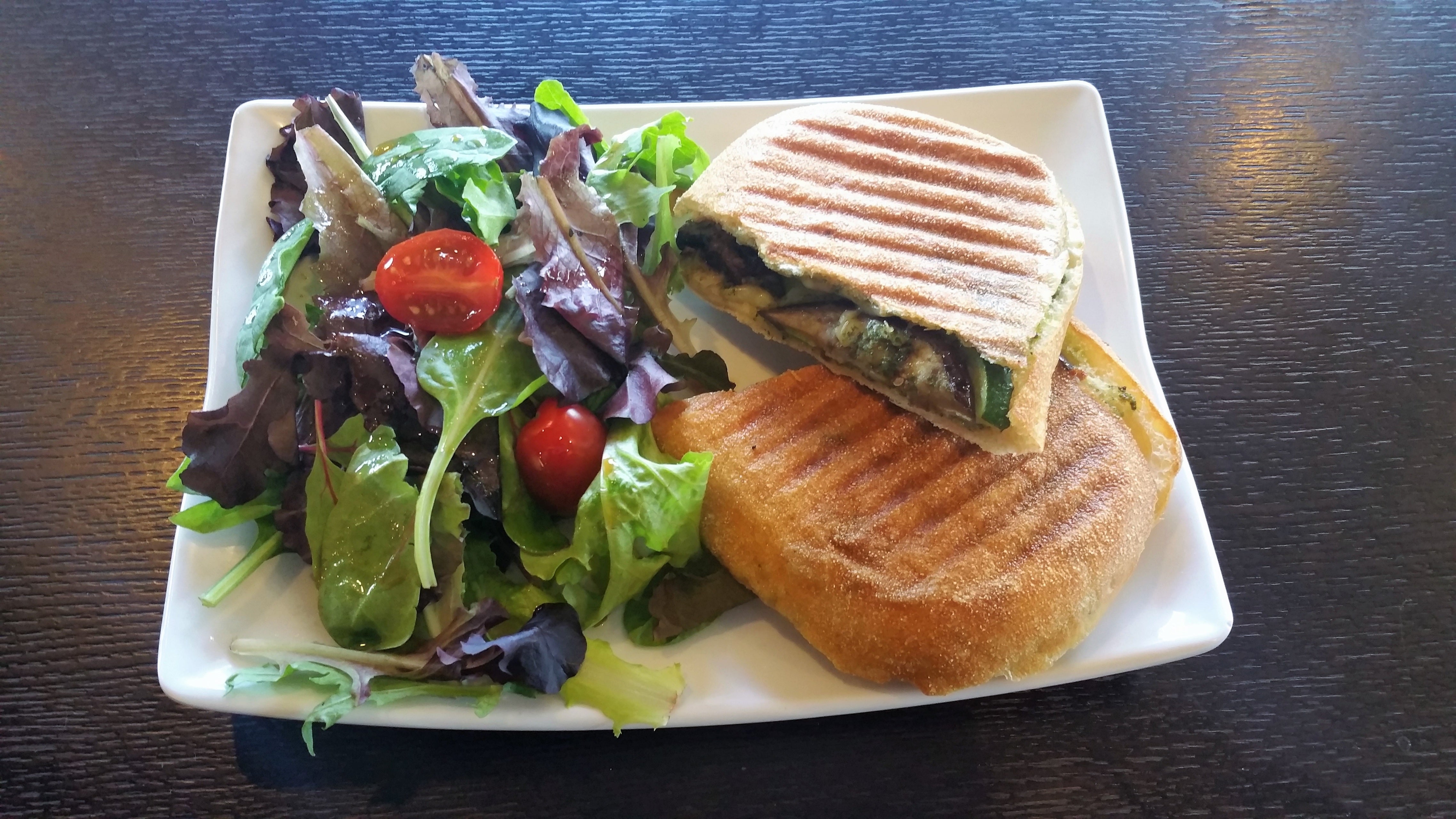 Mediterranean Salad Panini Kabob Grill Panini Kabob Grill